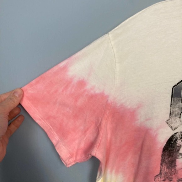 AC/CD Highway to Hell Tour '79 Reprint Tie Dye Wash Graphic Tee Size M Unisex - Picture 9 of 10
